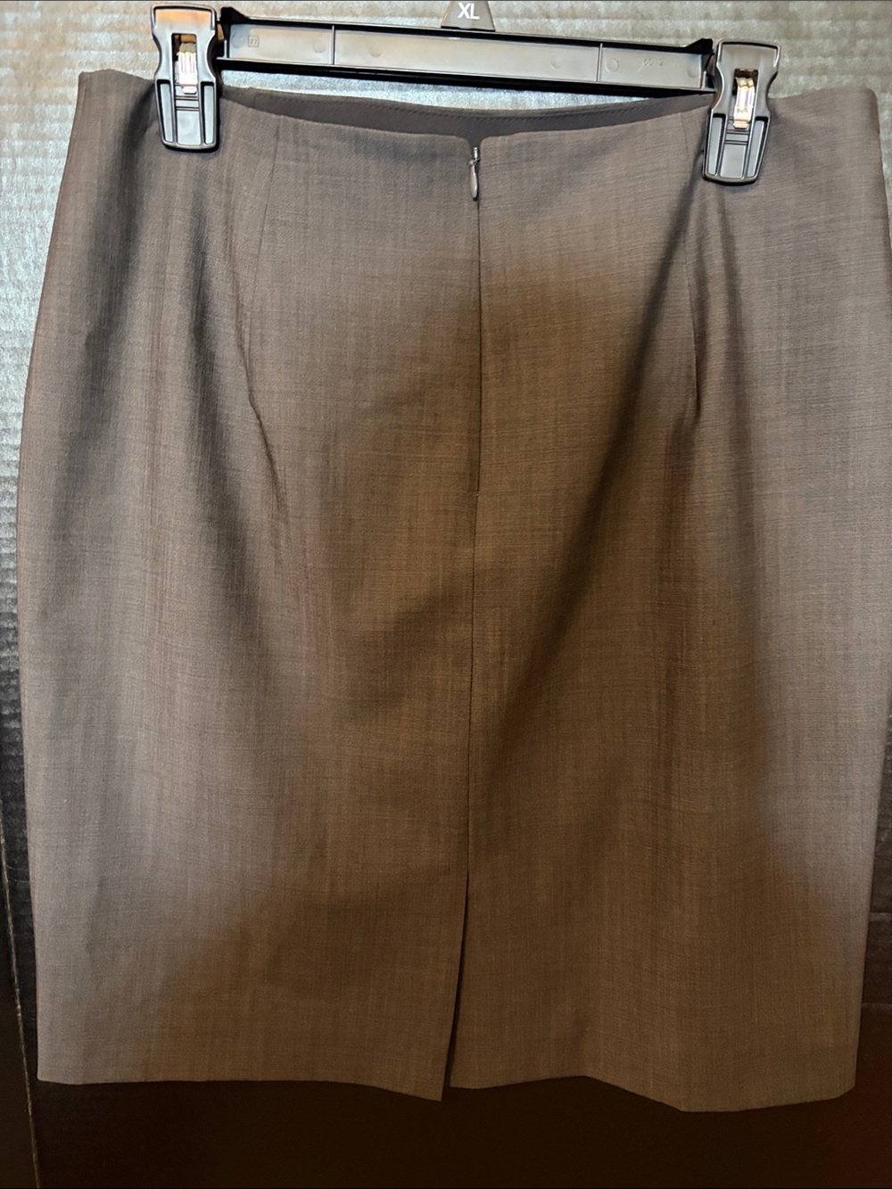 ANTONIO MELANI Charcoal Gray Pencil Skirt - Picture 3 of 7